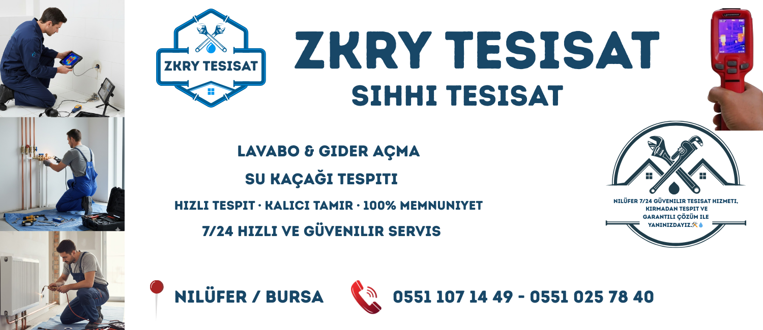 nilüfer tıkanık açma 